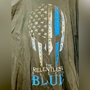 The Relentless Bleed Blue, Relentless Defender Brand, Size 3XL